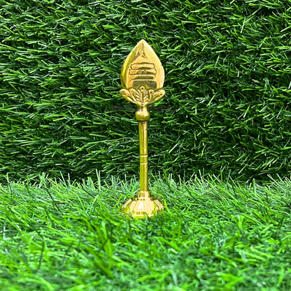 Pure Brass Lord Murugan Vel [4 / 6 / 9 / 12 Inch]