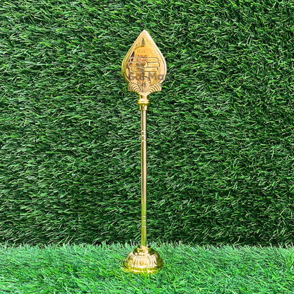 Pure Brass Lord Murugan Vel [4 / 6 / 9 / 12 Inch]