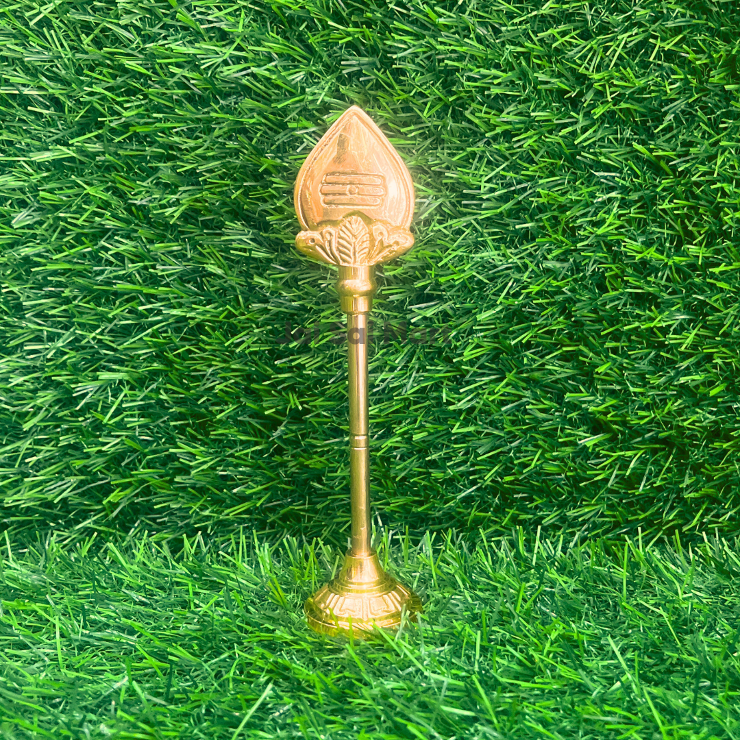 Pure Brass Lord Murugan Vel [4 / 6 / 9 / 12 Inch]