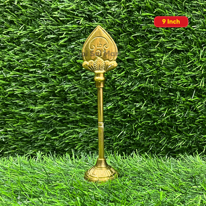 Pure Brass Lord Murugan Vel [4 / 6 / 9 / 12 Inch]