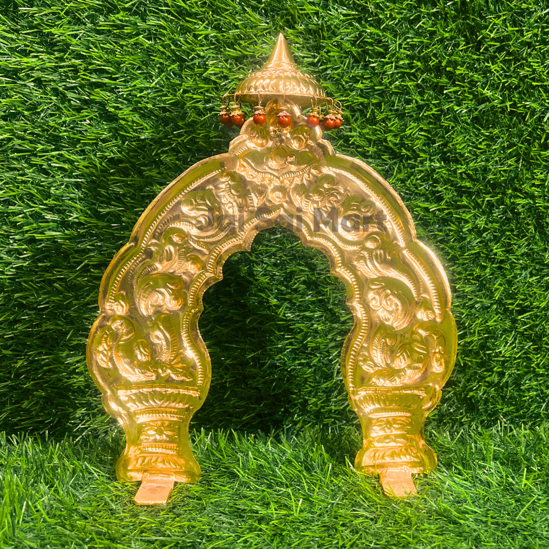 Shirdi Sai Baba Thiruvachi [H: 9.5 x W: 8 Inch] Exclude Statue